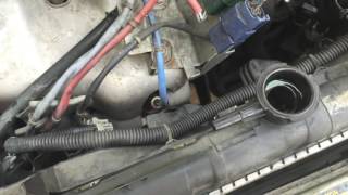 Nissan Sentra Radiator Replacement [upl. by Derrej]