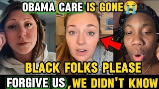 WHITE FOLKS Crying To BLACK FOLKS After Voting Against Obama Care amp It BACKFIRES africanamerican [upl. by Kammerer996]