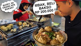 MUKBANG BAKSO 200 RIBU Dapet berapa bakso ya [upl. by Nahta]