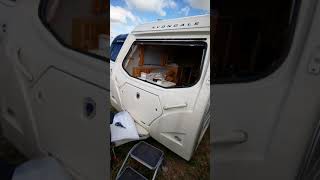 Description of how to remove a caravan window [upl. by Ennaej]