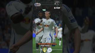 BRENDEN AARONSON SCORES Leeds United vs QPR [upl. by Neoma59]