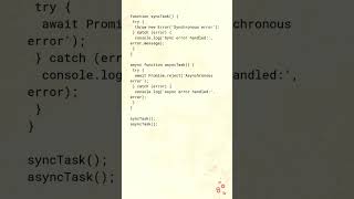 NW0450 error handling in javascript try catch finally 1 [upl. by Aitnecserc942]