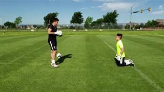 Explosivenesspower extension amp diving Goalkeeper training U13 Extended [upl. by Craggy]