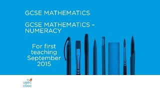 WJEC GCSE Mathematics  New Specifications Wales only [upl. by Salba874]