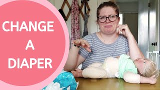 TIPS FOR CHANGING A POOPY DIAPER [upl. by Rehptosirhc]