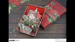 Kaisercraft Letters To Santa Pop Up Card Video 29 [upl. by Eckel]