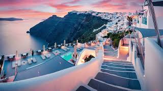 Santorini Chill Music  Wonderful Playlist Lounge Chillout  New Age Ambient Music [upl. by Andonis347]