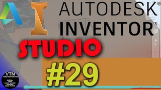 Autodesk INVENTOR Studio 29  Using Transparency [upl. by Urbain]