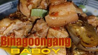 Binagoongang Baboy Malasa  Pork Recipe  Tomatos Kitchen [upl. by Aika777]