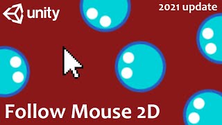 Unity C  How to face the mouse position in 2D Updated [upl. by Evonne290]