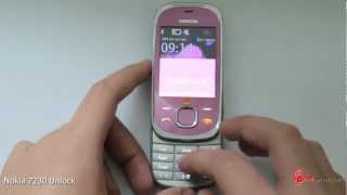 Nokia 7230 Unlock with NCK code  imeiservercom [upl. by Nwad]