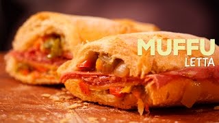 Receita de Muffuletta  Sanduíche Italiano  Sanduba Insano [upl. by Jenette305]