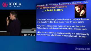 PSYC200 21 Personality Part 1 Introduction [upl. by Everest]