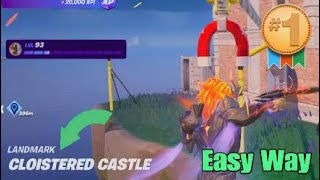 Easily Visit Named Locations or Landmarks in a Single Match  Fortnite Week 8 Weekly Quest [upl. by Ydnil]