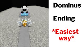 How to get Dominus Ending in Easiest Game on Roblox Easiest way [upl. by Barty788]