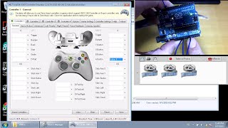 Arduino UnoJoy gamepad Windows XBox emulation [upl. by Elleirda]