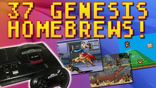 37 MUSTSEE NEW Sega Genesis Homebrews [upl. by Asen]