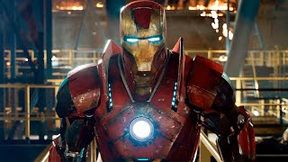 Iron Man vs Killian Final Battle  Mark 16 Mark 40 Suit Up  Iron Man 3 2013 Movie CLIP HD [upl. by Amiel]