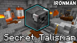 HOW I GOT THE SECRET GARDEN TALISMAN Hypixel Skyblock IRONMAN 178 [upl. by Luckin]