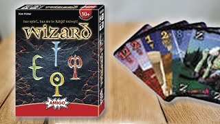 WIZARD Kartenspiel  Spielregeln TV Spielanleitung Deutsch  Amigo [upl. by Notyrb]