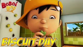 BoBoiBoy English S1E11  World Biscuit Day [upl. by Justin]