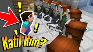 KATİL İÇİMİZDE  KATİL KİM  Minecraft Murder 17 BKT [upl. by Millan]