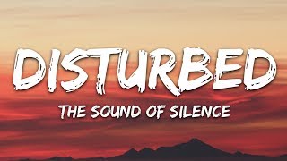 Disturbed  The Sound Of Silence Lyrics [upl. by Naillig]