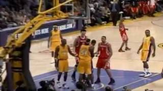 Tracy Mcgrady dunks vs Lakers again 2007 season [upl. by Cly904]