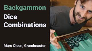 Dice Combinations in Backgammon Easy hacks [upl. by Yralih554]