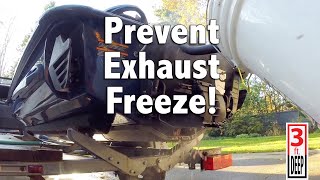 How To Antifreeze Exhaust Flush for SeaDoo [upl. by Welby667]