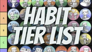 The Habit Tier List  32 Habits Which one should you build next [upl. by Onitnelav880]