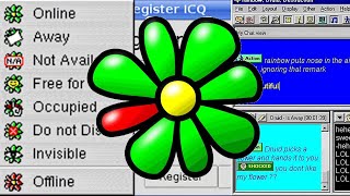 ICQ meme  The Sound of dialup Internet  ICQ song [upl. by Isle]