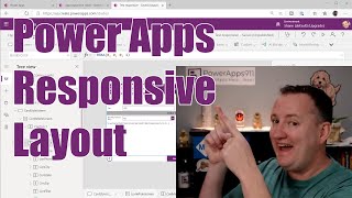 Power Apps Responsive Layout Design  Horizonal and Vertical  Part 1 [upl. by Grosz]