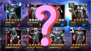 The Best Champs For All Relics In MCOC [upl. by Niccolo]