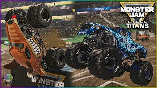 10 Truck Detroit Freestyle  Monster Jam Steel Titans [upl. by Telfer]