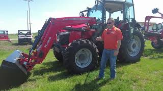 Best 100 Hp Loader Tractor is Massey Ferguson 5711D Here is Why [upl. by Nagek384]