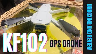 KF102 GPS DRONE UNBOXING AND REVIEW [upl. by Elyse]