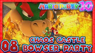 Mario Party 10 Part 08  Bowser Party Chaos Castle 5 Player [upl. by Taylor]