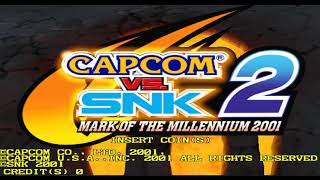 Real Eyes Training Stage  Capcom VS SNK 2 Mark Of The Millennium 2001 Music Extended [upl. by Channa921]