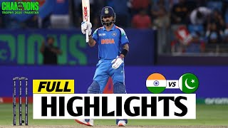 India vs Pakistan ICC Champions Trophy 2025 Match Highlights  IND Vs PAK Highlights [upl. by Manella]