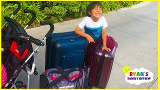 Twins babies first family Vacation and Hotel Tour [upl. by Catherina404]