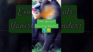 Exotic Animals Vanishing Wonders 🌎😢 extinction exotic education [upl. by Akkin]