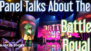 Panel Talks To Goo amp Wasp About The Battle Royal  The Masked Singer USA Season 12 Ep 6 [upl. by Aluap430]