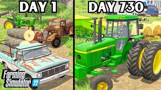 I Build A Cattle Ranch From 0  Farming Simulator 22 [upl. by Casper230]