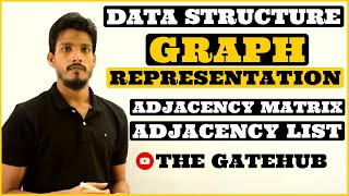 Graph representation using Adjacency Matrix and Adjacency List  Data Structure [upl. by Mada]