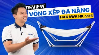 Review võng xếp đa năng Hakawa HKV35 [upl. by Akira]