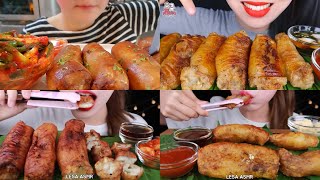 ASMR DAECHANG USUS SAPI KOREA  Crunchy sound [upl. by Ennairam]