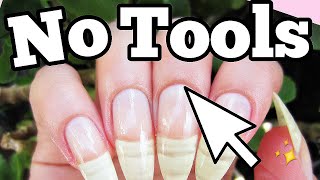 How To Remove Cuticles With No Tools✅ NO Cuticle Remover Needed😲 [upl. by Feer]