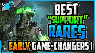 BEST RARE quotSUPPORTquot CHAMPIONS  Early GameChangers   RAID  Shadow Legends [upl. by Aitnas917]