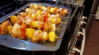 Chicken Kabobs in the Oven in 30 Minutes [upl. by Rodrigo651]